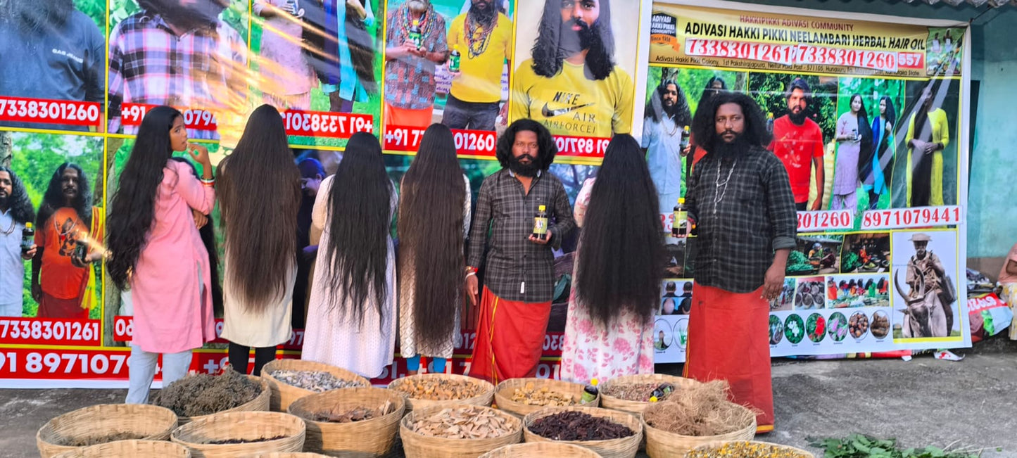 ☘️1000ml Sri Adivasi Neelambari Herbal Hair Oil