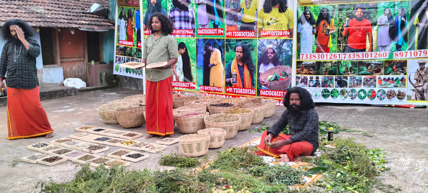 ☘️1000ml Sri Adivasi Neelambari Herbal Hair Oil