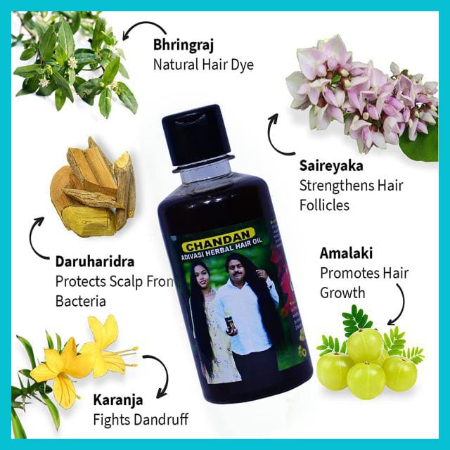 ☘️Sri Adivasi Neelambari Herbal Hair Oil